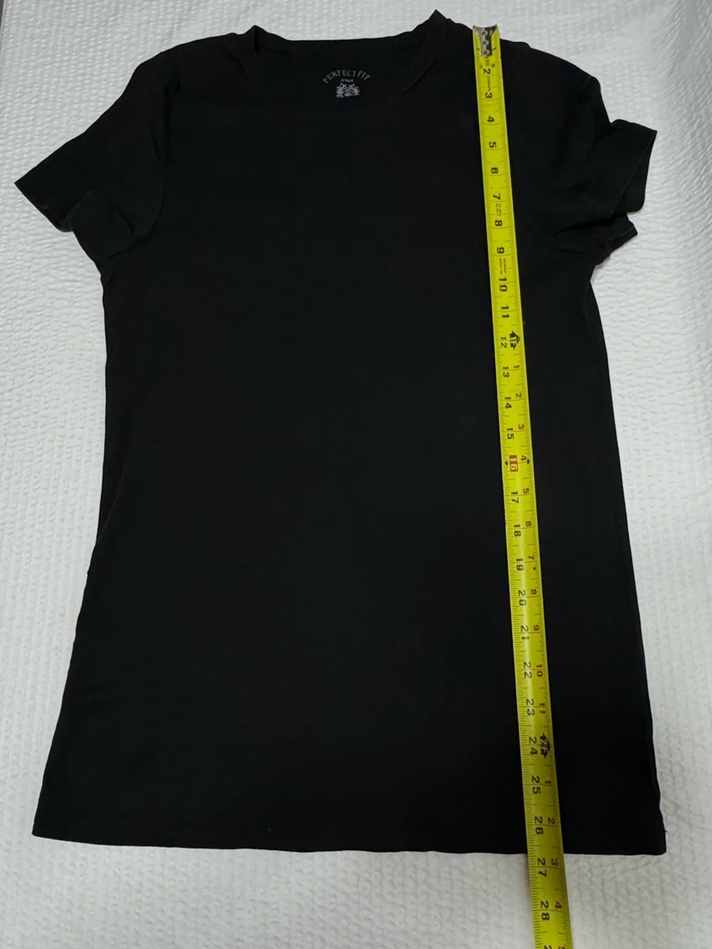 Vintage  J crew prefect fit Black women Crew Neck T-Shirt  XL